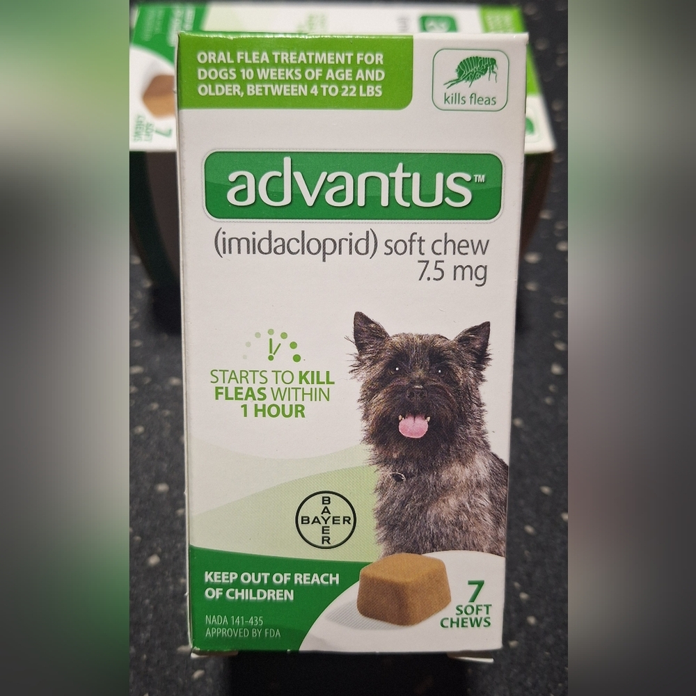 Advantus Soft Chews For Dogs Flea Control